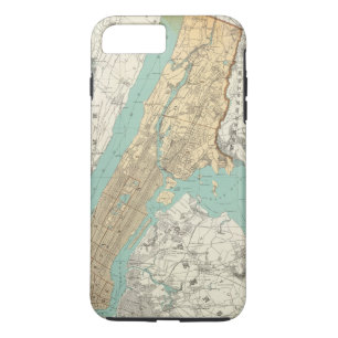 Capa iPhone 8 Plus/7 Plus Cidade de NY, Brooklyn
