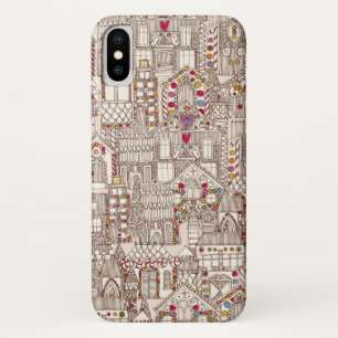 Capa Para iPhone X cidade do pão-de-espécie
