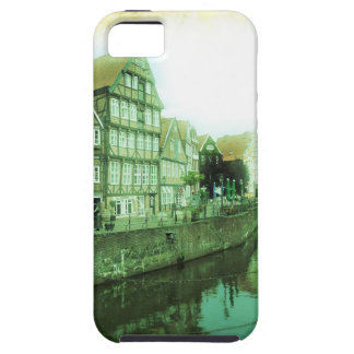 Capa Tough Para iPhone 5 cidade velha alemão