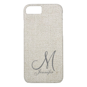 Capa Para iPhone Da Case-Mate Cinza escura Line Monograma Branco