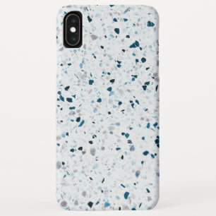 Capa Para iPhone Da Case-Mate Cinza Verde Azul-Azul-Azul-Terrazzo Retro