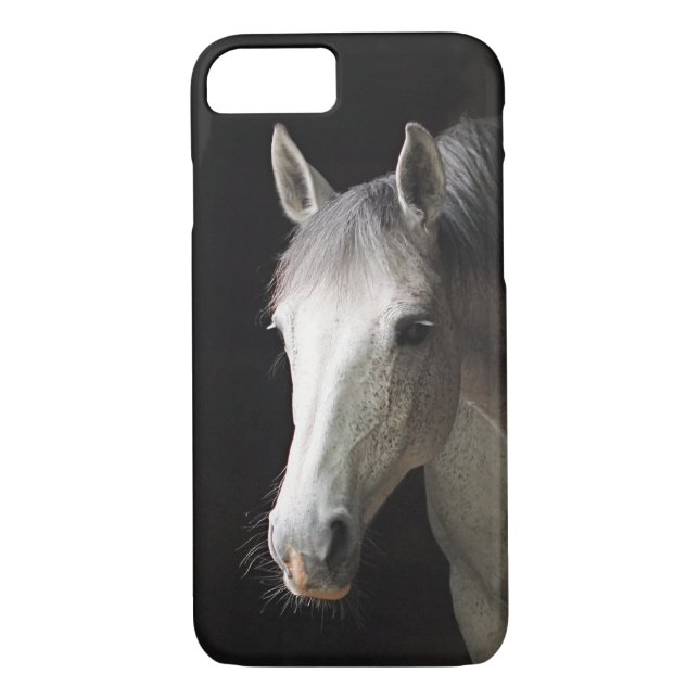 Capa Para iPhone, Case-Mate Cinzas são belos cavalos (Verso)
