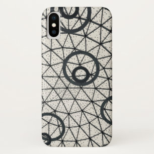 Capa Para iPhone Da Case-Mate Círculos Abstrato preto e branco