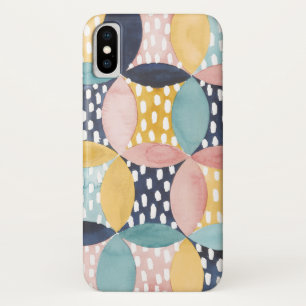 Capa Para iPhone Da Case-Mate Círculos Geométricos de Aquarela