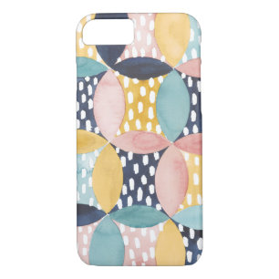 Capa Para iPhone Da Case-Mate Círculos Geométricos de Aquarela