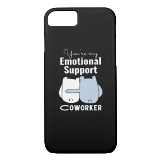 Capa iPhone 8/ 7 Citação Engraçada do Colaborador de Ajuda Emociona