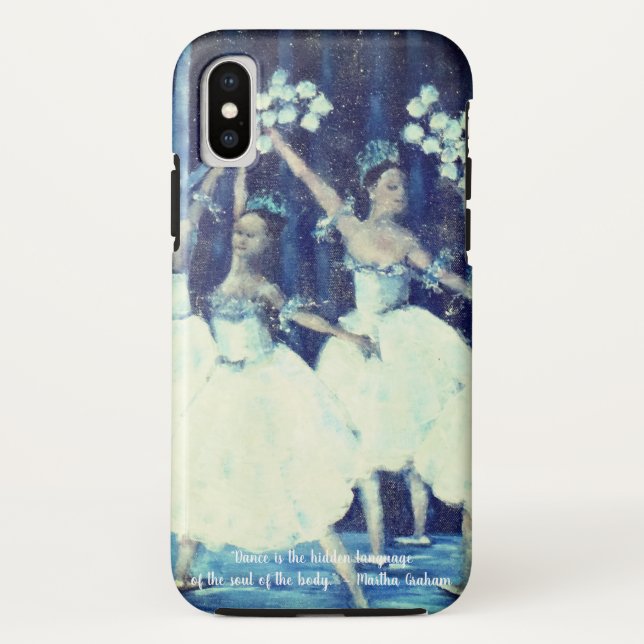 Capa Para iPhone, Case-Mate Citação Inspiracional do Balé Nutcracker (Verso)
