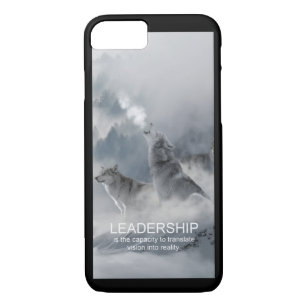 Capa iPhone 8/ 7 citação inspiradora motivacional da liderança