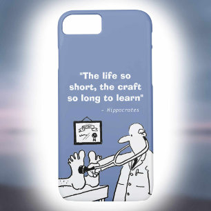 Capa Para iPhone Da Case-Mate Citação médica inspiradora e imagem engraçada