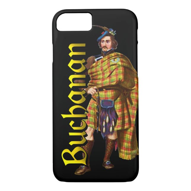 Capa Para iPhone, Case-Mate Clan Buchanan Old Scotland Case (Verso)