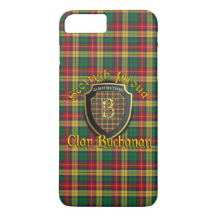 Capa iPhone 8 Plus/7 Plus Clan Buchanan Orgulho Escocês iPhone 7