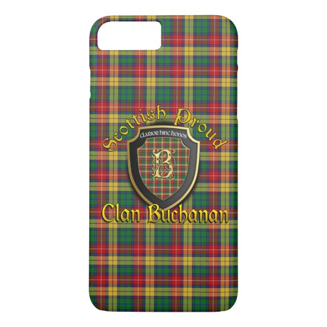 Capa Para iPhone, Case-Mate Clan Buchanan Orgulho Escocês iPhone 7 (Verso)