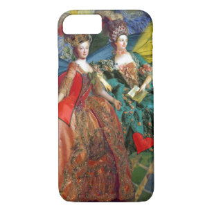 Capa iPhone 8/ 7 Clássica Gemini Whimsical Butterfly Mulher