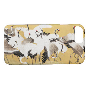 Capa iPhone 8/ 7 Clássicos ricos em pássaros do Japão