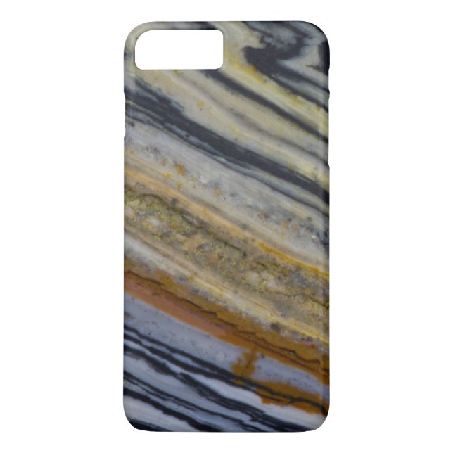 Capa Para iPhone, Case-Mate Close de uma placa de jaspe estriado (Verso)