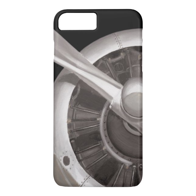 Capa Para iPhone, Case-Mate Close up da hélice de avião (Verso)