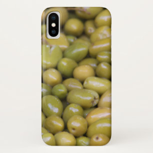 Capa Para iPhone X Close Up De Azeitonas Verdes