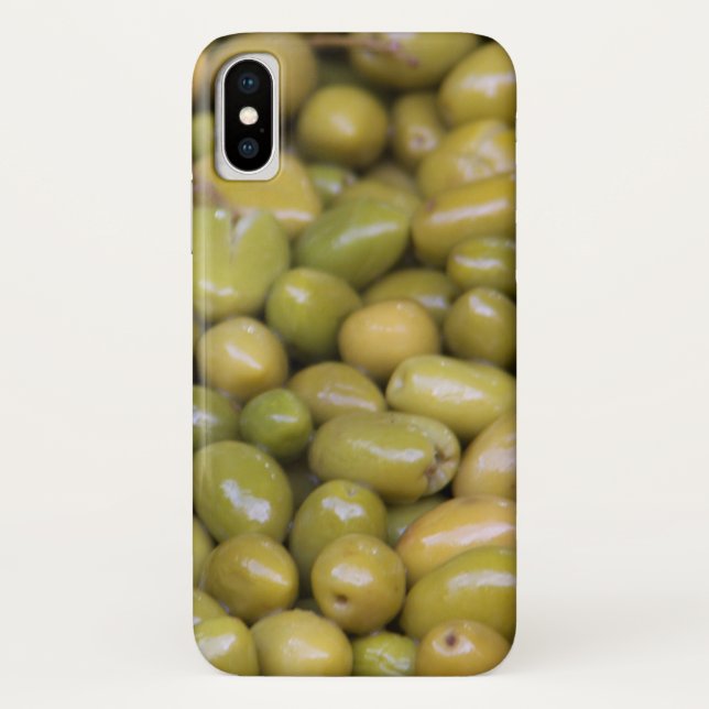 Capa Para iPhone, Case-Mate Close Up De Azeitonas Verdes (Verso)
