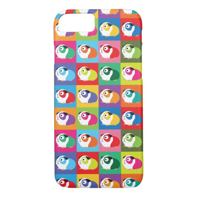 Capa Para iPhone, Case-Mate Cobaias do pop art (Verso)