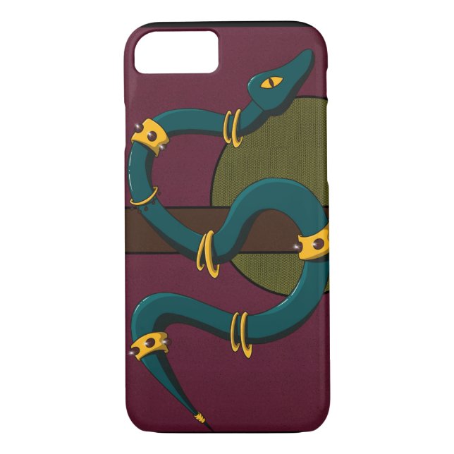 Capa Para iPhone, Case-Mate Cobra Sticker Carré (Verso)