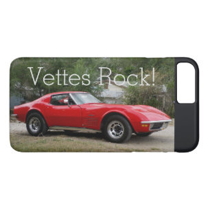 Capa iPhone 8 Plus/7 Plus Cobrir 1975 do telefone da arraia-lixa de Corveta