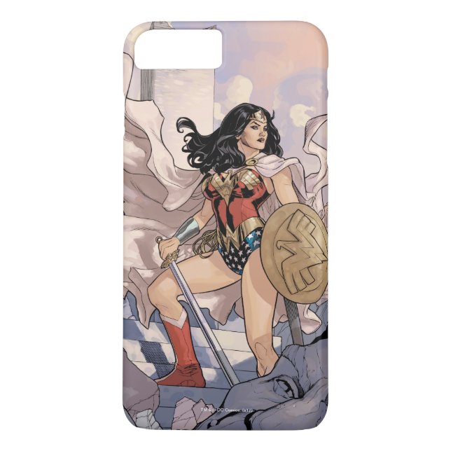 Capa Para iPhone, Case-Mate Cobrir de banda desenhada da Mulher Maravilha #13 (Verso)
