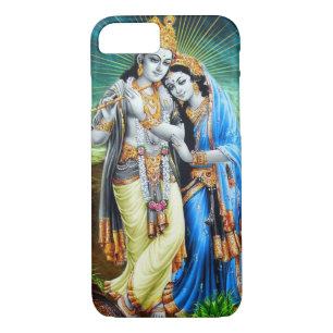 Capa iPhone 8/ 7 Cobrir do iPhone de Radha-Krishna