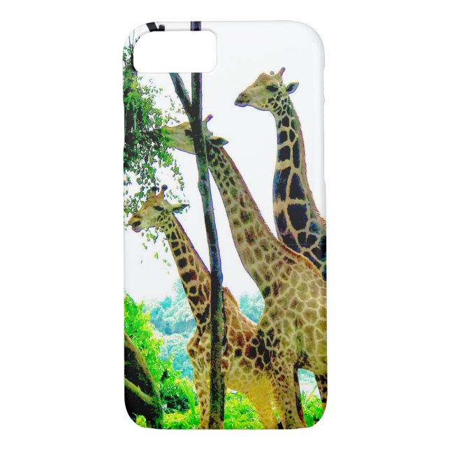Capa Para iPhone, Case-Mate Cobrir telefônico Girafa (Verso)
