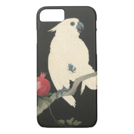 Capa Para iPhone Da Case-Mate Cockatoo branco japonês das belas artes | do
