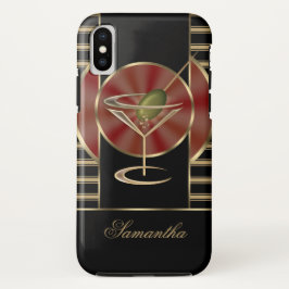 Capa Para iPhone Da Case-Mate Cocktail bonito de Martini personalizado