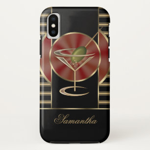 Capa Para iPhone Da Case-Mate Cocktail bonito de Martini personalizado