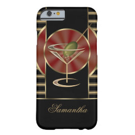 Capa Para iPhone Da Case-Mate Cocktail bonito de Martini personalizado