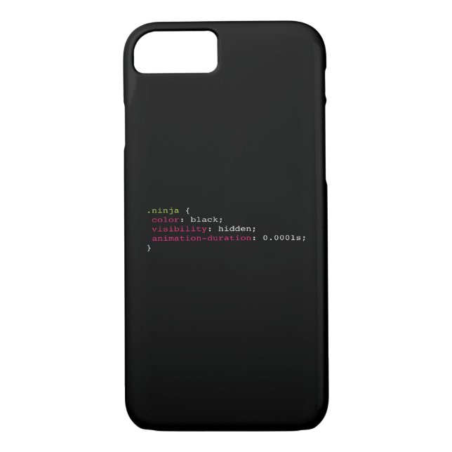 Capa Para iPhone, Case-Mate Codificação Ninja (Verso)