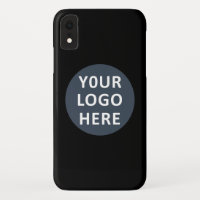 Código QR preto elegante e elegante