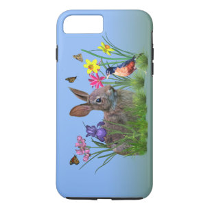 Capa Para iPhone Da Case-Mate Coelho de coelho, pisco de peito vermelho, e