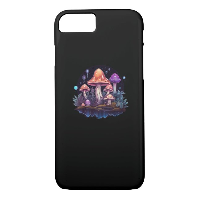 Capa Para iPhone, Case-Mate Cogumelos Whimsigoth E Cristais (Verso)