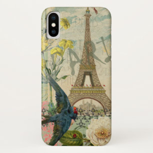 Capa Para iPhone Da Case-Mate Colagem da arte gráfica do viagem de Paris France