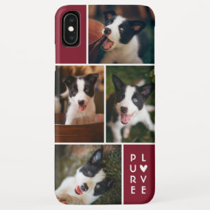 Capa Para iPhone Da Case-Mate Colagem de Fotos Moderna 4 Amor Puro Castanheiro