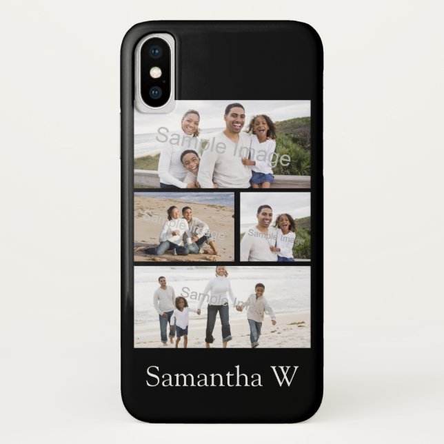 Capa Para iPhone, Case-Mate Colagem de Fotos Personalizada (Verso)