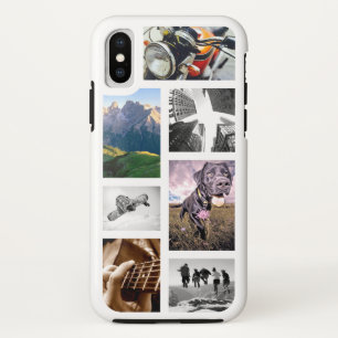 Capa Para iPhone X Colagem de imagens de fotos/Trabalho de arte/logot
