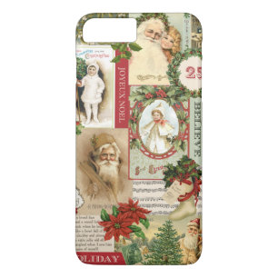CAPA PARA iPhone DA Case-Mate COLAGEM DO NATAL VINTAGE