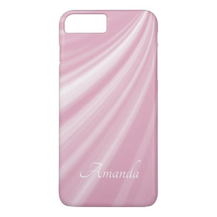 Capa iPhone 8 Plus/7 Plus Colar Rosa pálido Na moda moderno personalizado