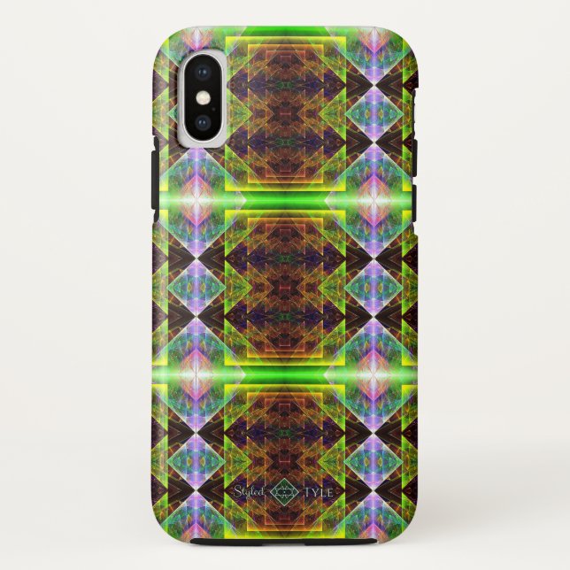 Capa Para iPhone, Case-Mate Colcha Prisma Triangular (Verso)