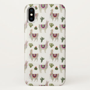 Capa Para iPhone Da Case-Mate Coleção Llamarama Lhamas-brancas