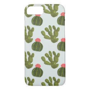 Capa iPhone 8/ 7 Coleção Llamarama Padrão Cactus Cute