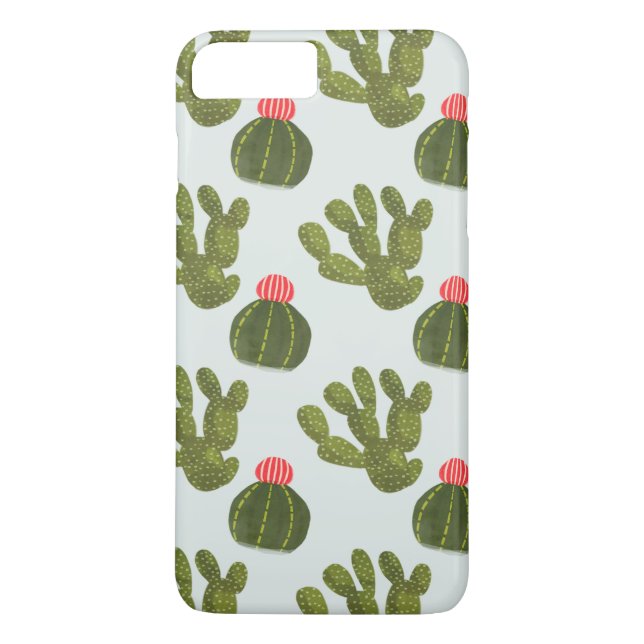 Capa Para iPhone, Case-Mate Coleção Llamarama | Padrão Cactus Cute (Verso)