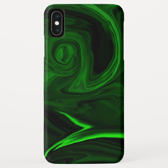 Capa Para iPhone, Case-Mate coleções de pedras verdes de malaquite (Verso)