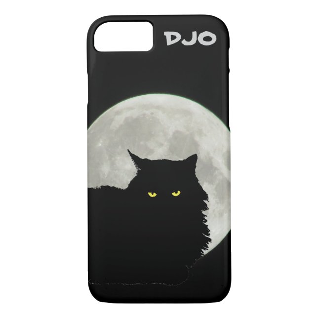Capa Para iPhone, Case-Mate Colheita de Gato Preto (Verso)