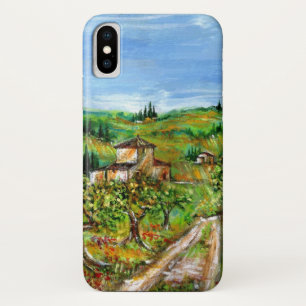 Capa Para iPhone X Colinas VERDES E OLIVEIRAS NA PAISAGEM DA TÚSCULA
