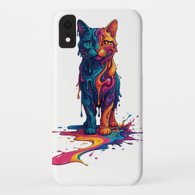 Capa Para iPhone, Case-Mate "Color Cat" Case (Verso)